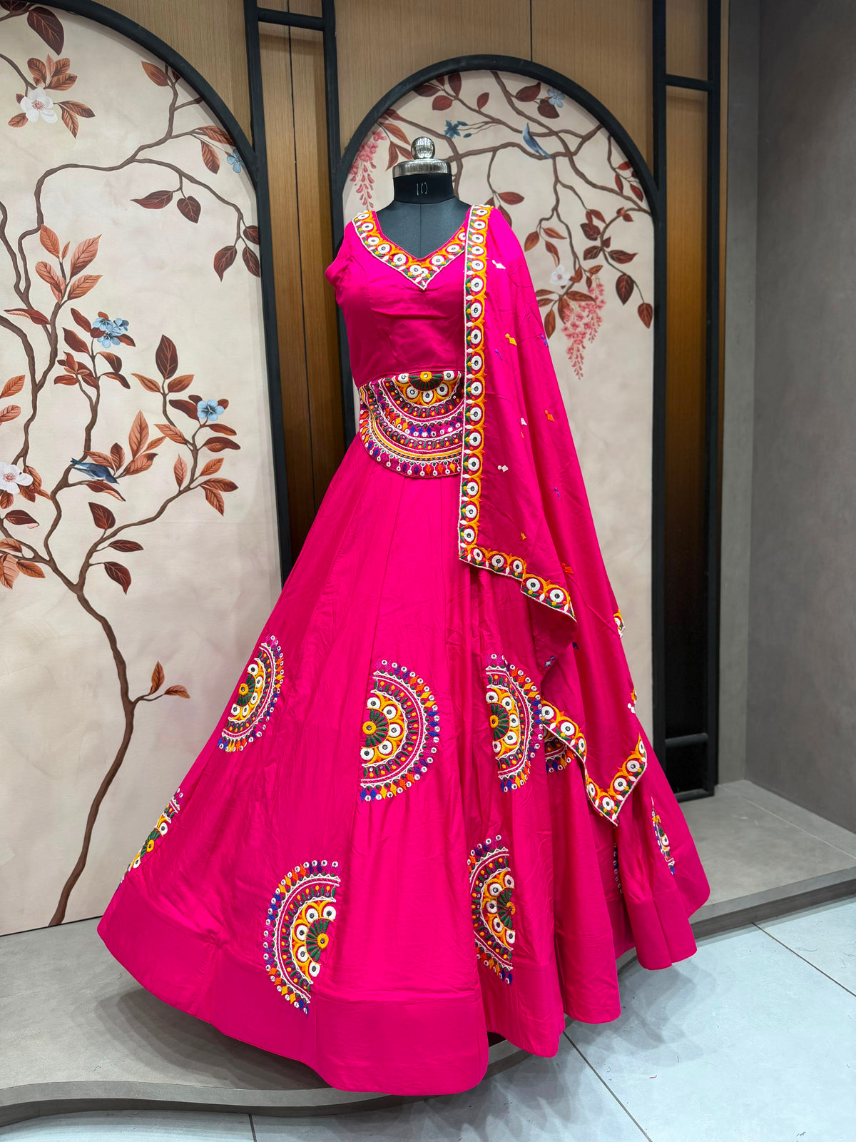 Navratri chaniya choli design 7
