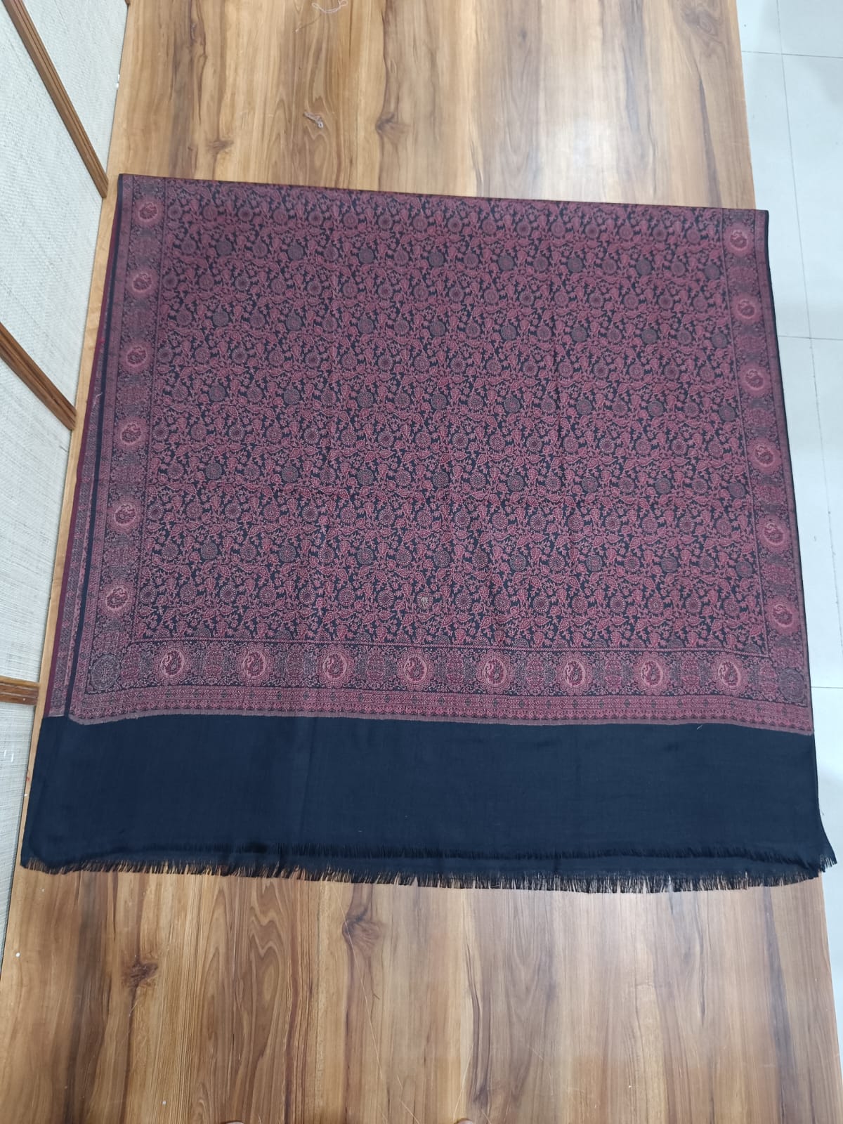 Pashloom™ Latest 2026 Kashmiri Full Jaal Unisex Shawl – Wholesale Bulk Order | Pashloom™ Ahmedabad