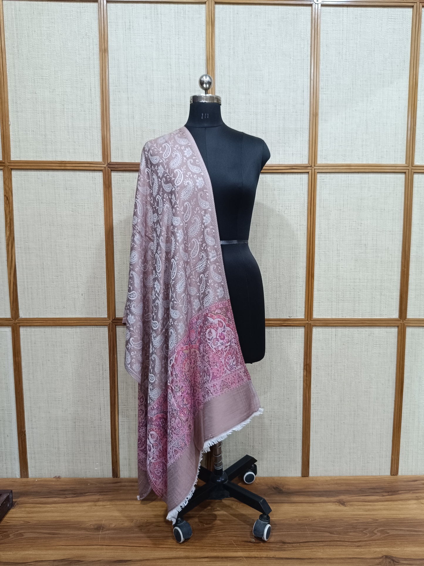 Raksha Bandhan Gift Set for Brother | Pashloom Fine-Weave Modal Stole & Rakhi Combo